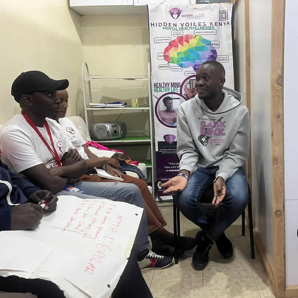 Peer education by HVK team on Depression