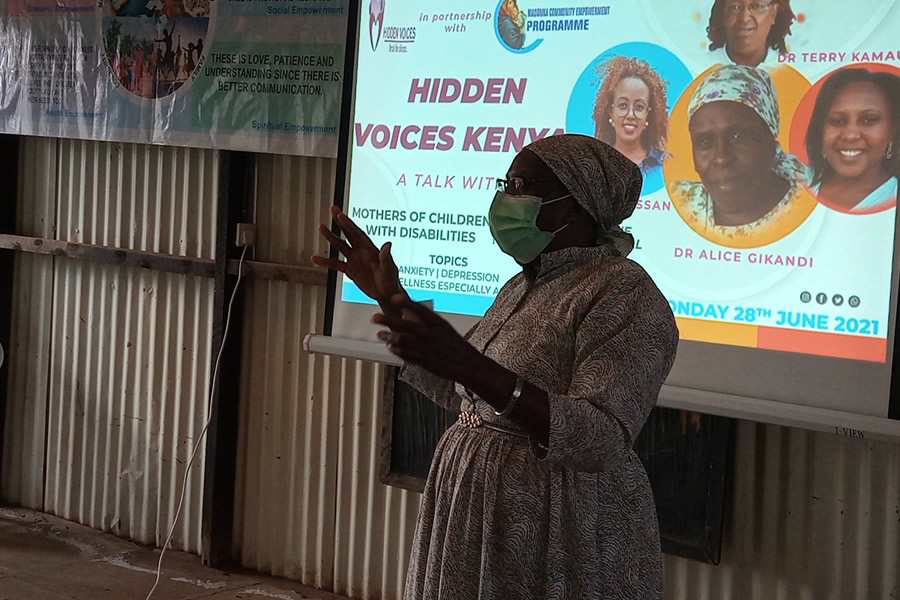 Seminar with Mothers of Children With Disabilities