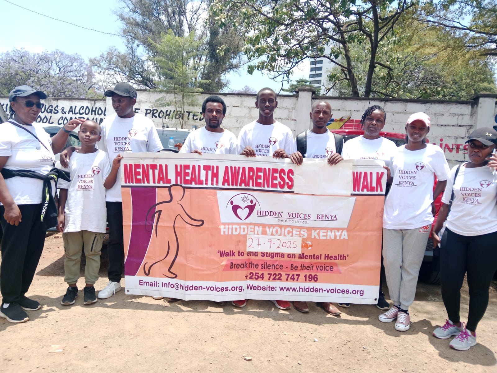 Mental HEalth Champions Walk-Theme Suicide Prevention Awareness